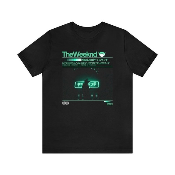 The Weeknd KissLand The Weeknd, Kissland The W33knd T-shirt - Picture 1 of 4